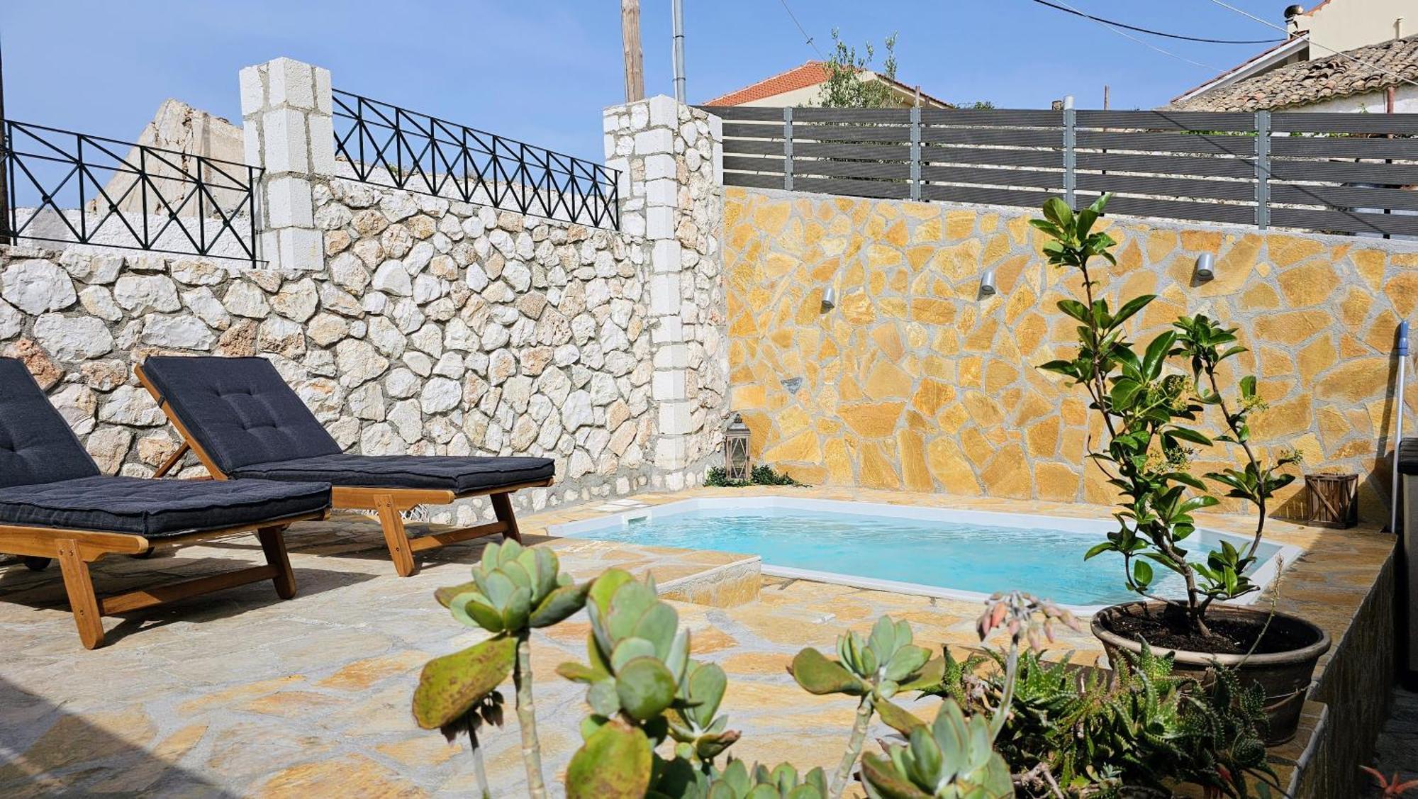 Villa Apoplous With Pool Asos Exterior foto